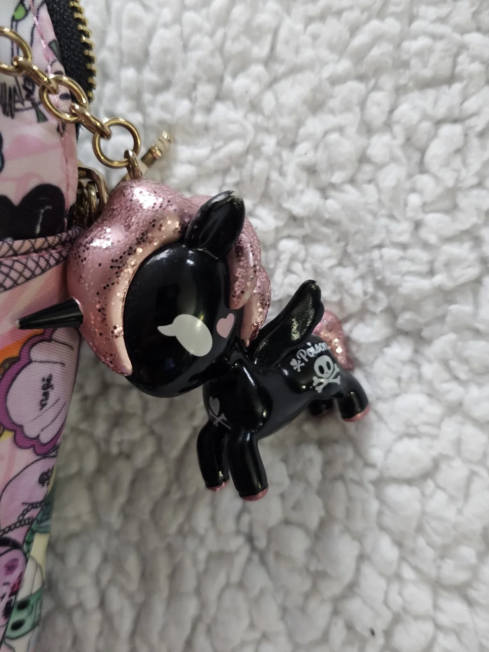 Tokidoki x Valfre Mini Backpack in Pink Character Print